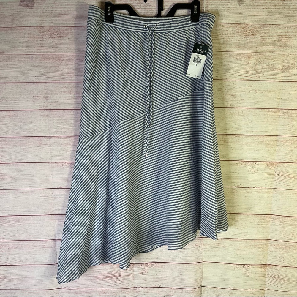 Lauren Ralph Lauren NWT Striped‎ Skirt Size 8